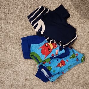 Bundle of 3 snug fit pajamas